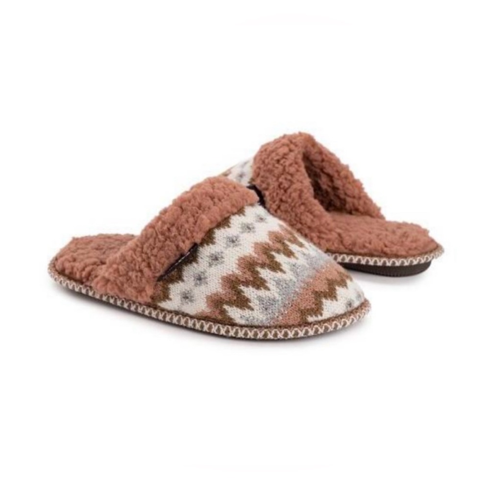 Muk Luks Women's Frida Scuff Slippers (Canyon Rose)